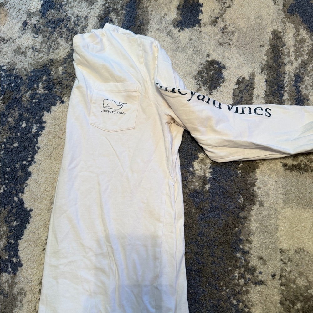 Vineyard Vines Kids White Nightgown